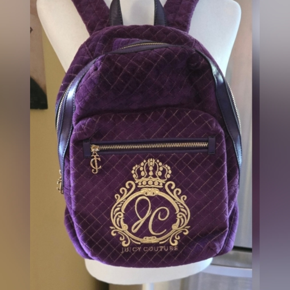 Juicy Couture Vintage Backpack. NO visible FLAWS . Pristine condition 💜💜